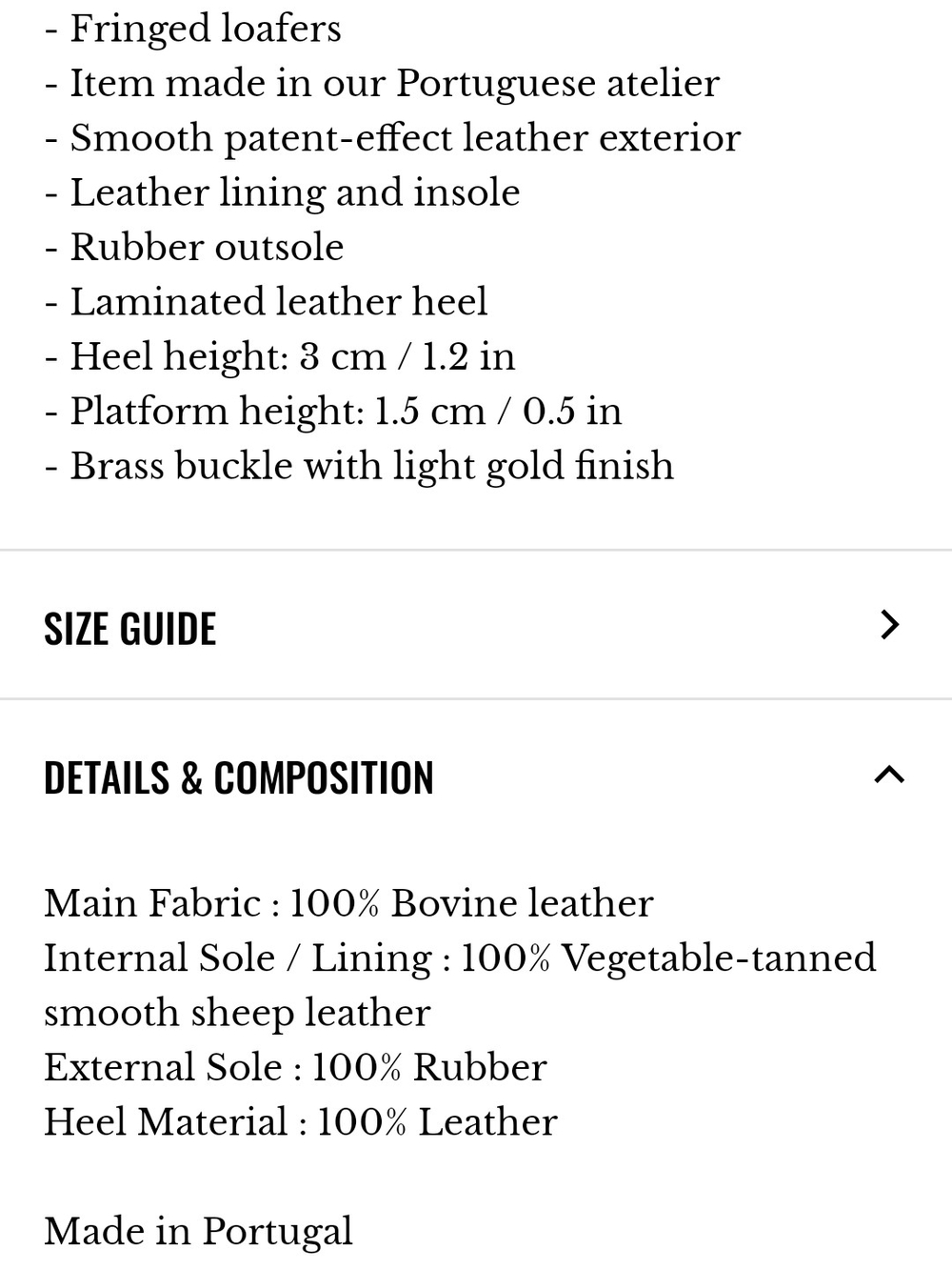 Sezane Leather Joey Shoe - Picture 9 of 9